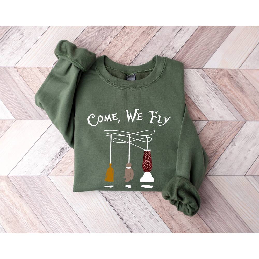 Come we fly sweatshirt,come we fly sweatshirt,Halloween shirt,Halloween Tshirt,Funny Halloween shirt, Halloween Sweatshirt,Halloween Gift - 1.jpg