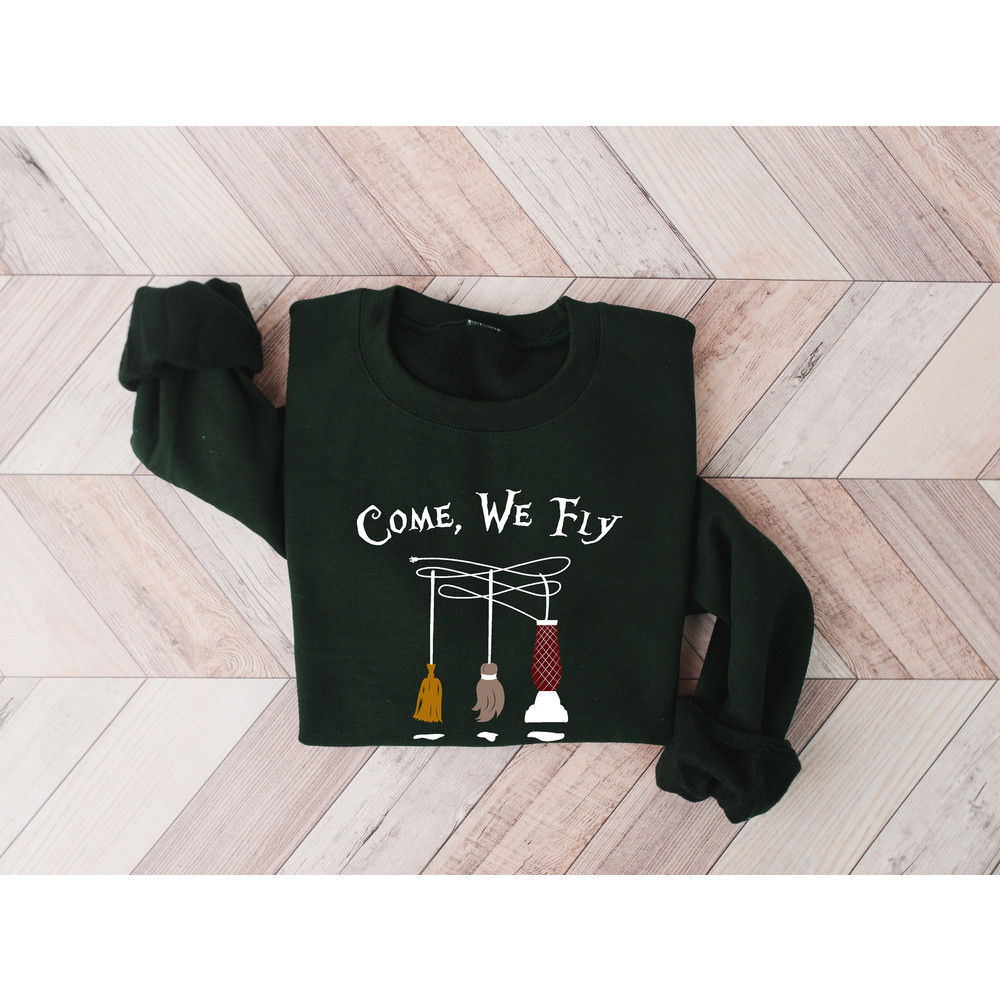 Come we fly sweatshirt,come we fly sweatshirt,Halloween shirt,Halloween Tshirt,Funny Halloween shirt, Halloween Sweatshirt,Halloween Gift - 4.jpg