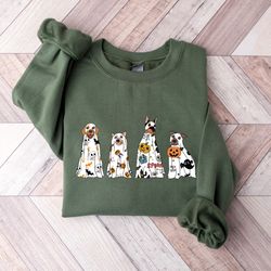 halloween dogs sweat, cute halloween sweatshirt, hocus pocus sweat, dog halloween shirt, witches brew, ghost dogs vibes,