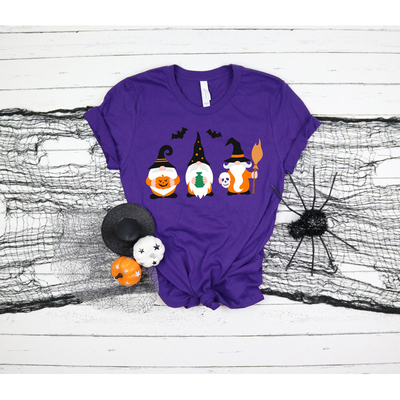 Halloween gnomes shirt, Halloween Party, Halloween T-shirt, Hocus Pocus Shirt, Halloween Funny Tee, Gnomes Shirt, Halloween Dinosaur Shirt - 3.jpg