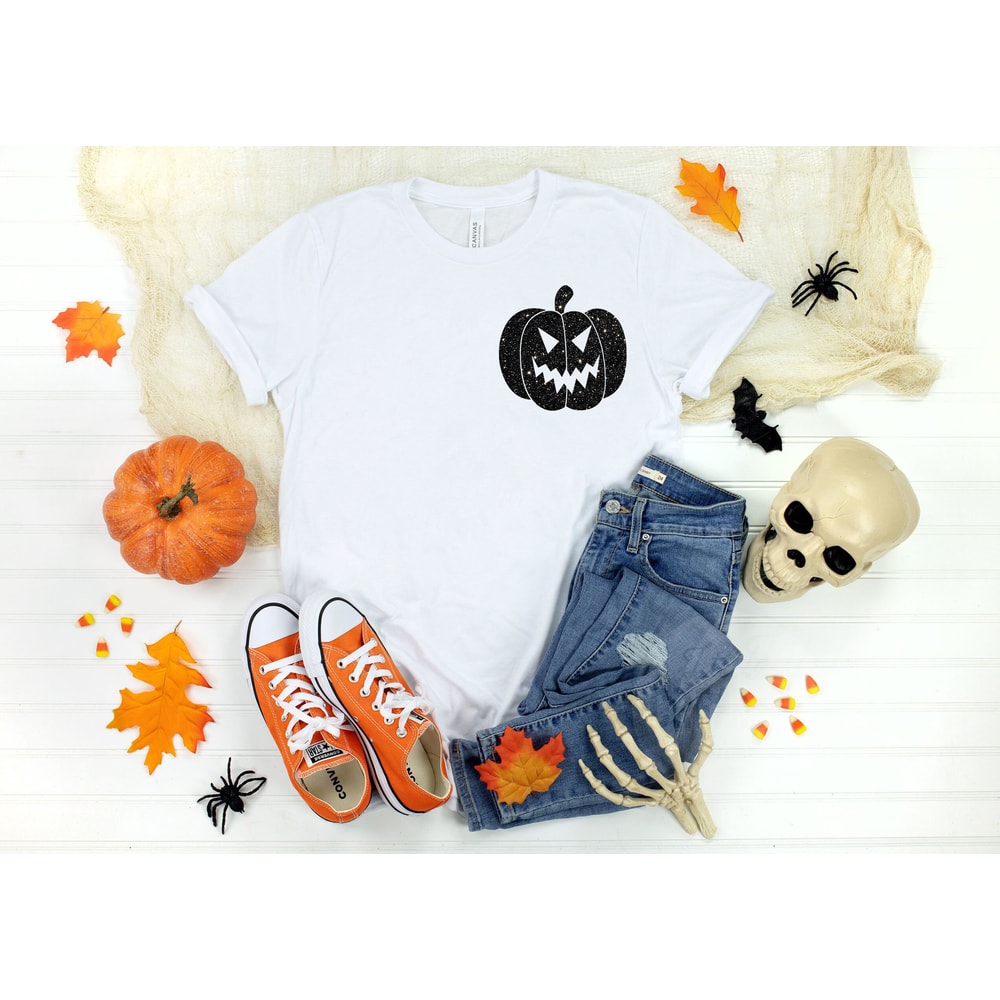 Halloween Party, Halloween T-shirt, Halloween Pumpkin Shirt, Pumpkin Shirt, Orange shirt, Matching Halloween, Halloween Outfits - 2.jpg