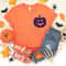 Halloween Party, Halloween T-shirt, Halloween Pumpkin Shirt, Pumpkin Shirt, Orange shirt, Matching Halloween, Halloween Outfits - 4.jpg