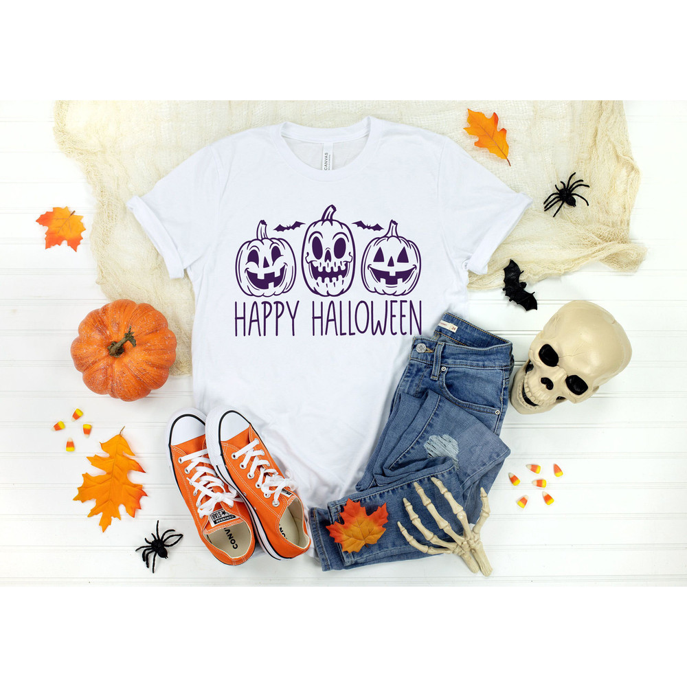 Happy Halloween Shirts, Halloween Party Shirt, Halloween Pumpkin Shirt, Sanderson Sisters Shirts, Halloween Outfits, Hocus Pocus Shirts - 3.jpg