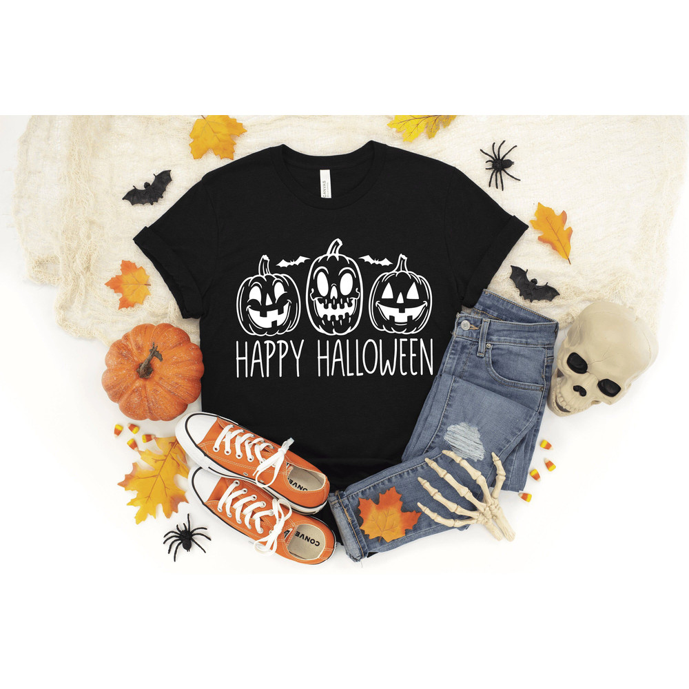 Happy Halloween Shirts, Halloween Party Shirt, Halloween Pumpkin Shirt, Sanderson Sisters Shirts, Halloween Outfits, Hocus Pocus Shirts - 4.jpg