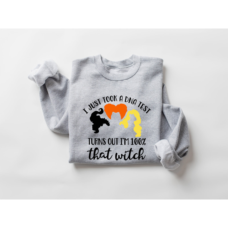 I Just Took A DNA Test Turns Out I'm %100 That Witch Shirt, Trick Or Treat Sweatshirt, Women Halloween Shirt, Witch Shirt, Halloween Gift - 3.jpg