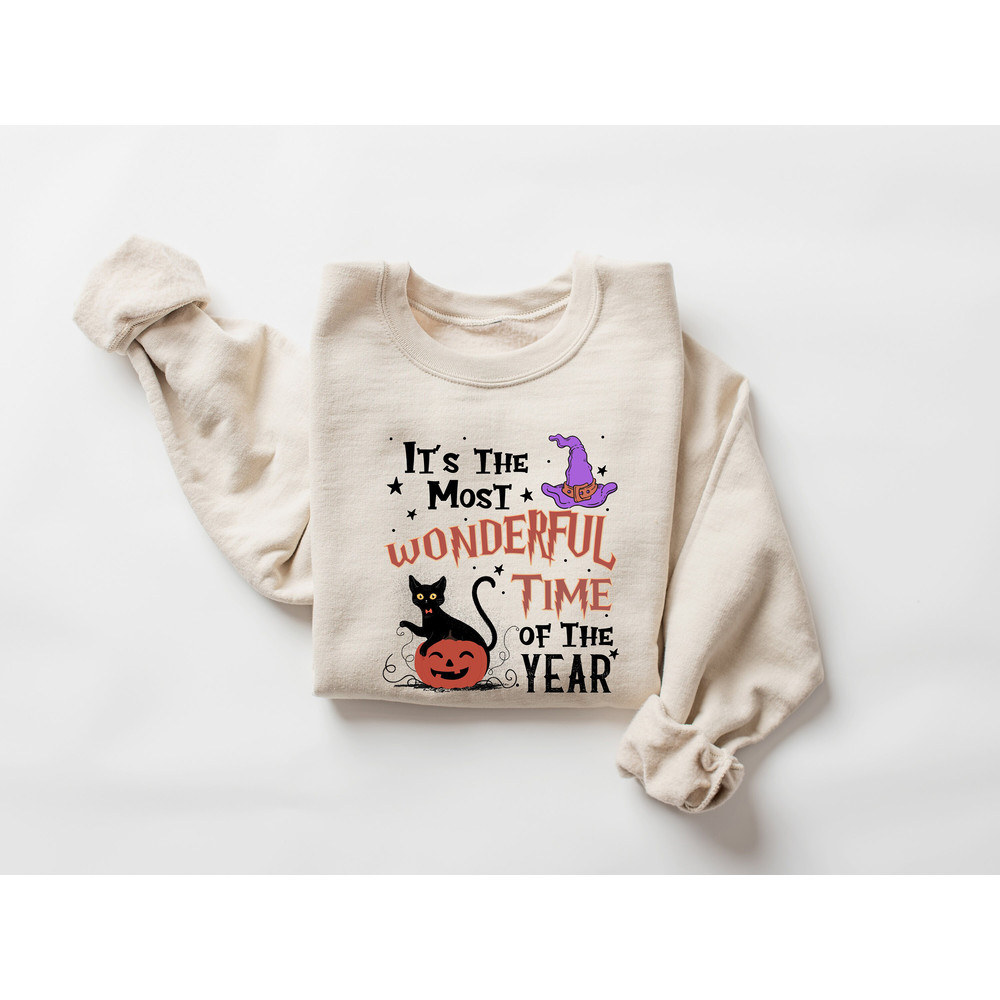 It's The Most Wonderful Time Of The Year Sweatshirt, Halloween Sweatshirt, Spooky Halloween Shirt, Funny Halloween Shirt, Halloween Gift - 2.jpg