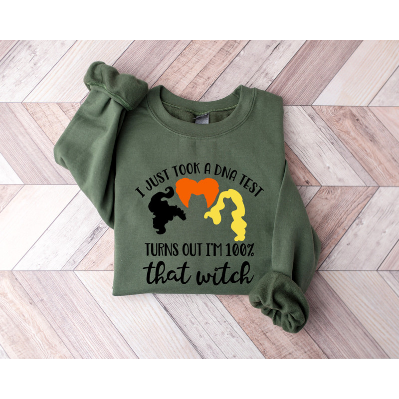 I Just Took A DNA Test Turns Out I'm %100 That Witch Shirt, Trick Or Treat Sweatshirt, Women Halloween Shirt, Witch Shirt, Halloween Gift - 4.jpg