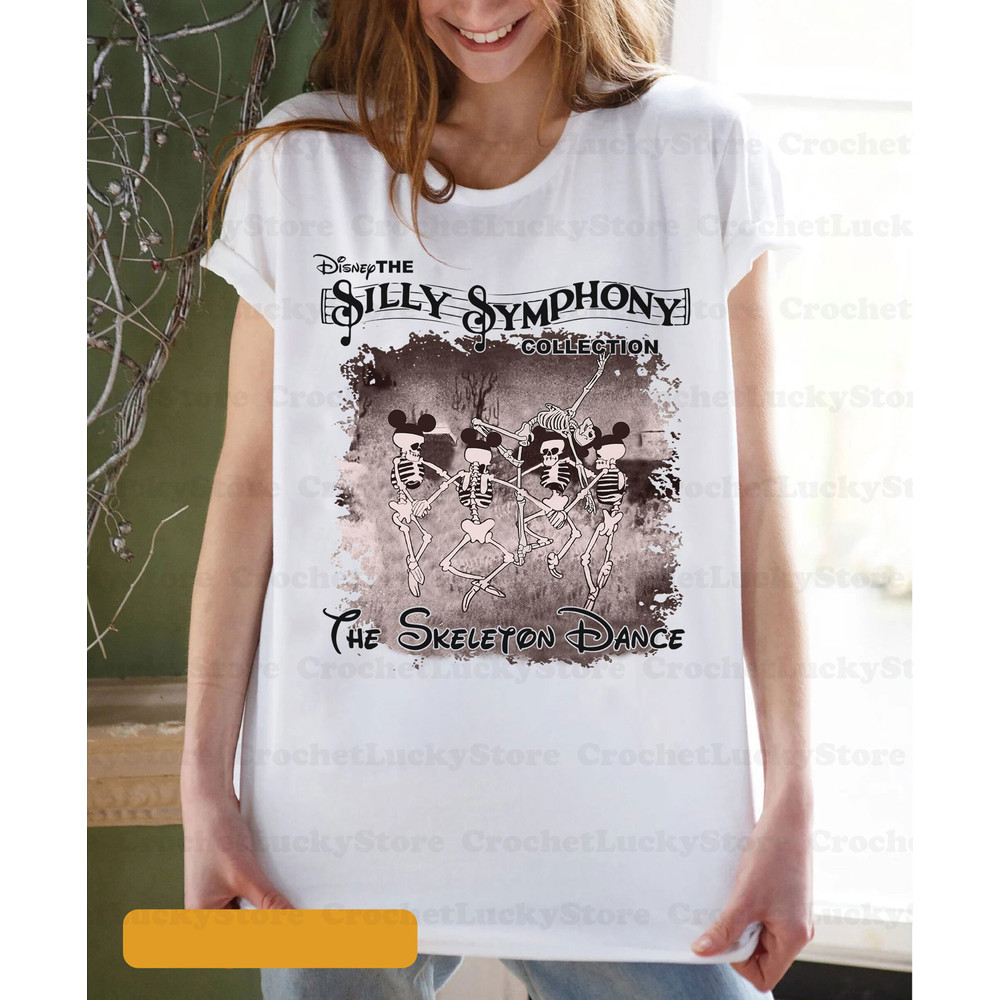 Silly Symphony Dancing Skeleton Shirt, Halloween Gift, Vintage Halloween Shirt, Disney Snacks, Spooky Season, Disney Retro Hoodie,Sweatshirt - 3.jpg
