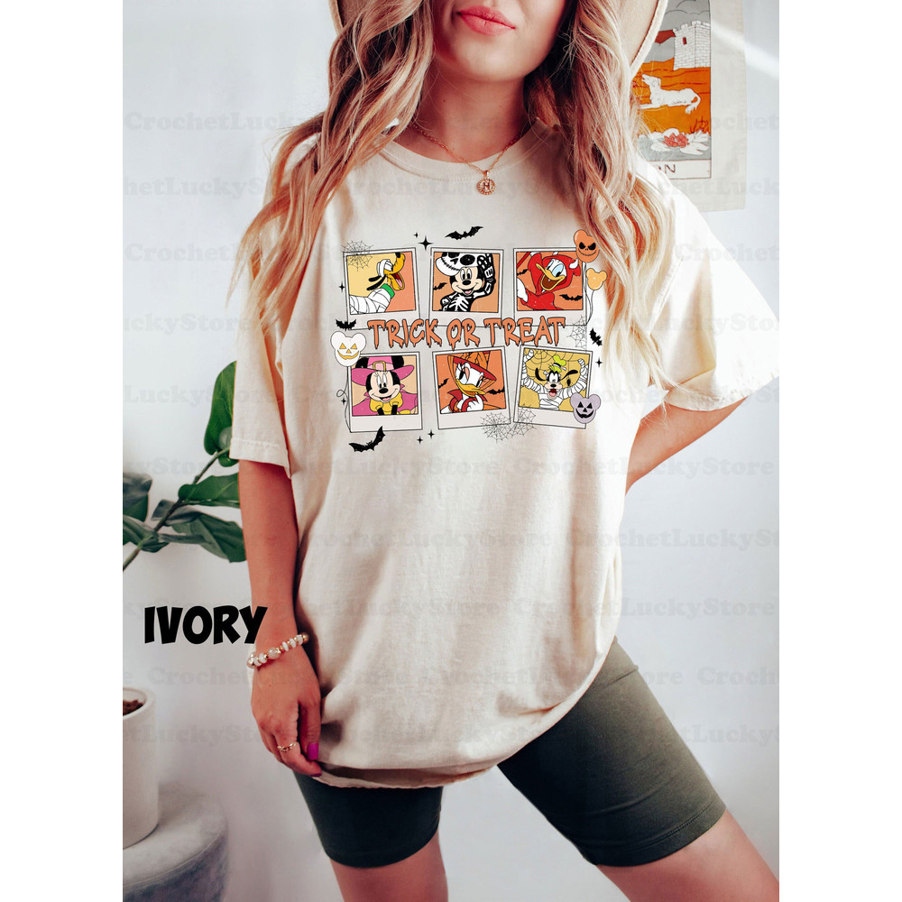 Vintage Disney Halloween Shirt, Disney Halloween Matching Tee, Halloween Party Tee, Trick Or Treat Halloween Shirt, Spooky Season - 2.jpg