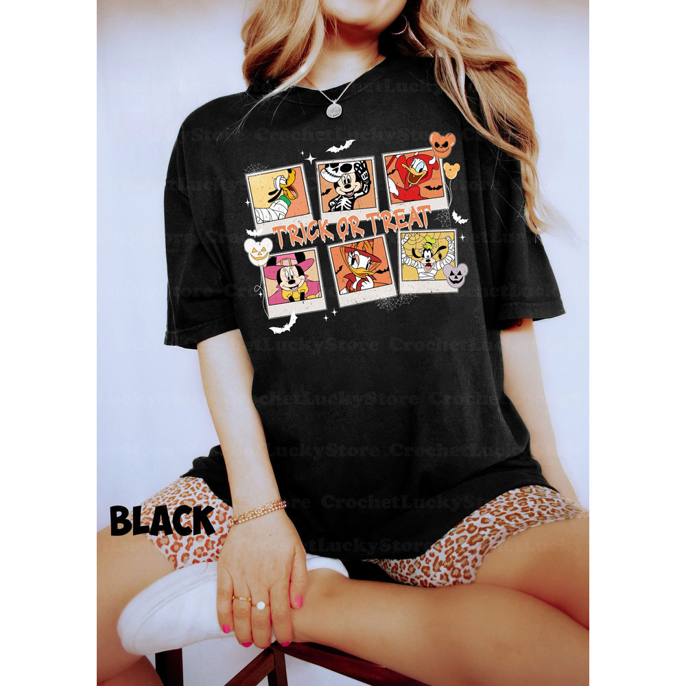 Vintage Disney Halloween Shirt, Disney Halloween Matching Tee, Halloween Party Tee, Trick Or Treat Halloween Shirt, Spooky Season - 4.jpg