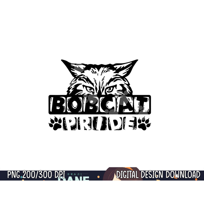 Bobcats School Sports Fan Team Spirit  png, sublimation copy.jpg