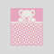 Loop yarn Finger knitted Sleeping bear blanket pattern PDF Download