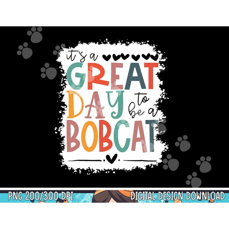 Bobcats School Sports Fan Team Spirit Mascot Gift Bleached png, sublimation copy.jpg