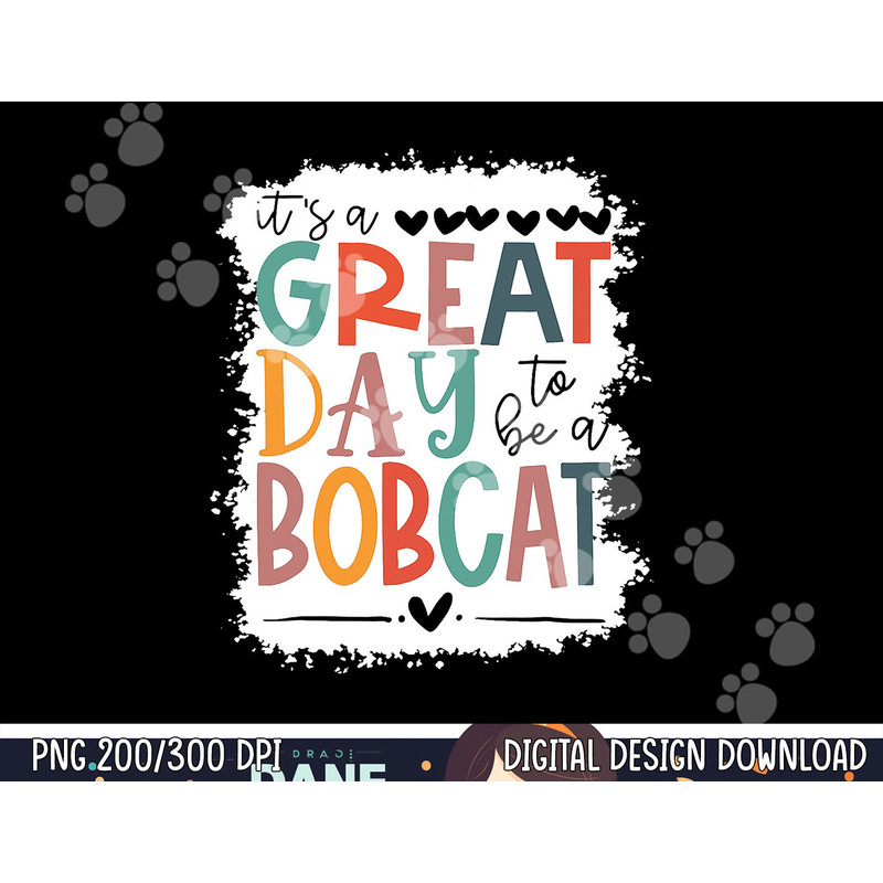 Bobcats School Sports Fan Team Spirit Mascot Gift Bleached  png, sublimation copy.jpg