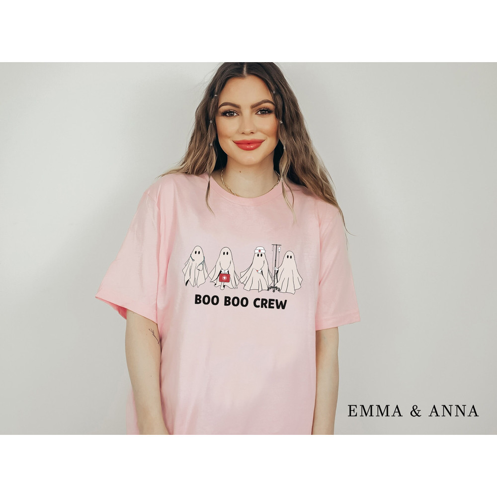 Halloween Shirt, Boo Boo Crew Shirt, Ghost Shirt, Halloween Nurse Shirt, Funny Halloween Shirt, Nurse TShirt, Nursing Gifts, Nursing Student - 4.jpg