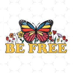 be free butterfly retro sublimation png, animal png, be free vintage, be free retro, be free sublimation