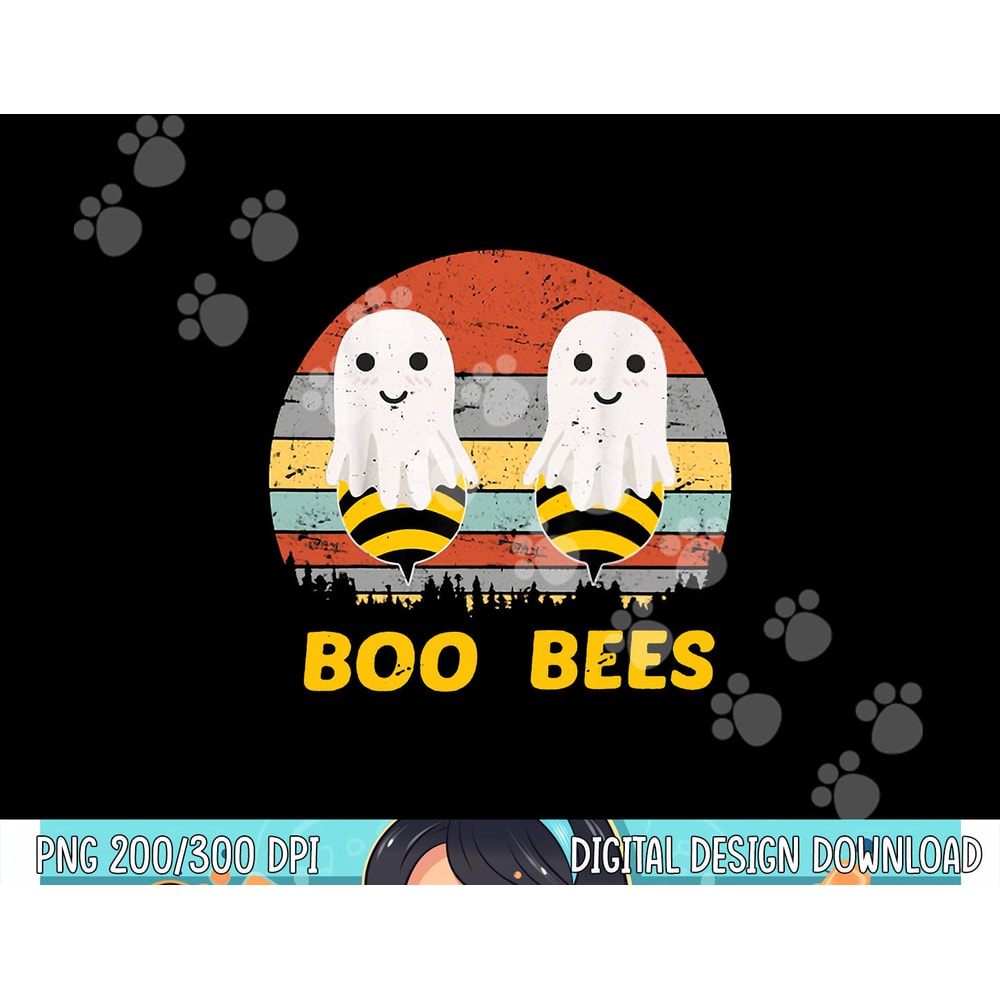 Boo Bees Vintage Halloween - Vintage Boo Bees Funny png, sublimation copy.jpg