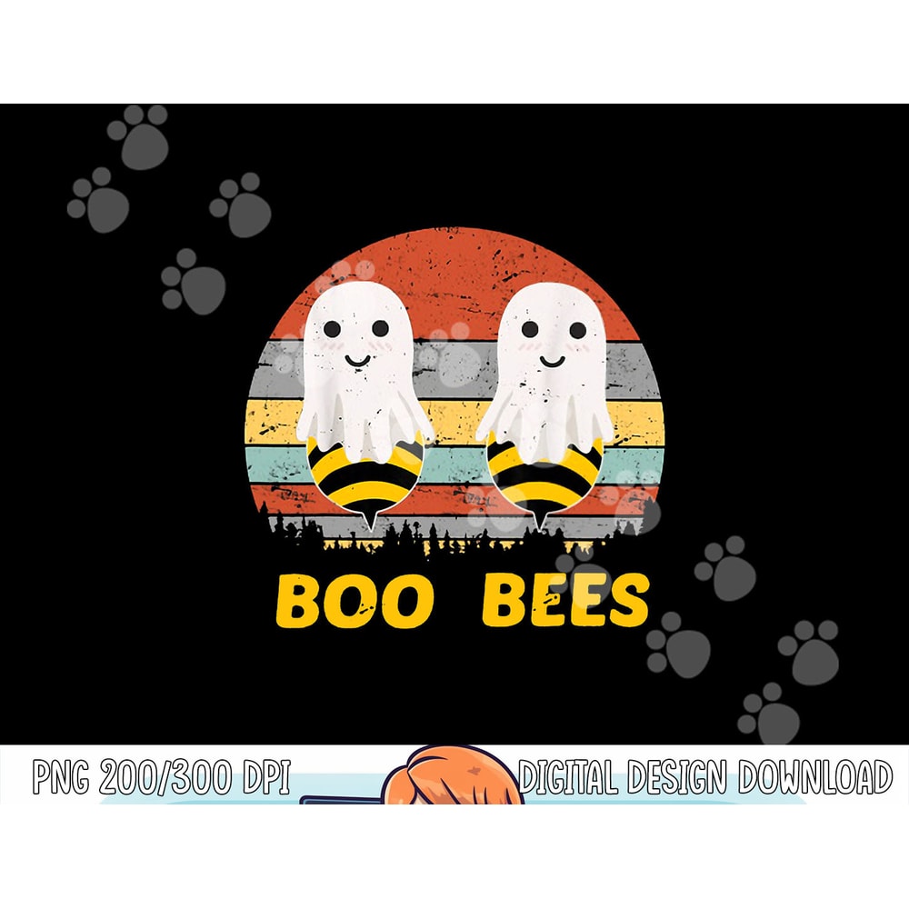 Boo Bees Vintage Halloween - Vintage Boo Bees Funny png, sublimation copy.jpg