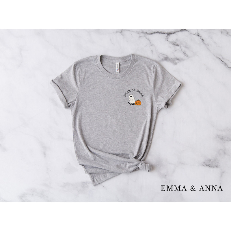 Halloween Shirt, Halloween T-Shirt, Trick or Treat Shirt, Black Cat Shirt, Ghost Shirt, Jack-o-Lantern Shirt, Pumpkin Shirt, Spooky Season - 1.jpg