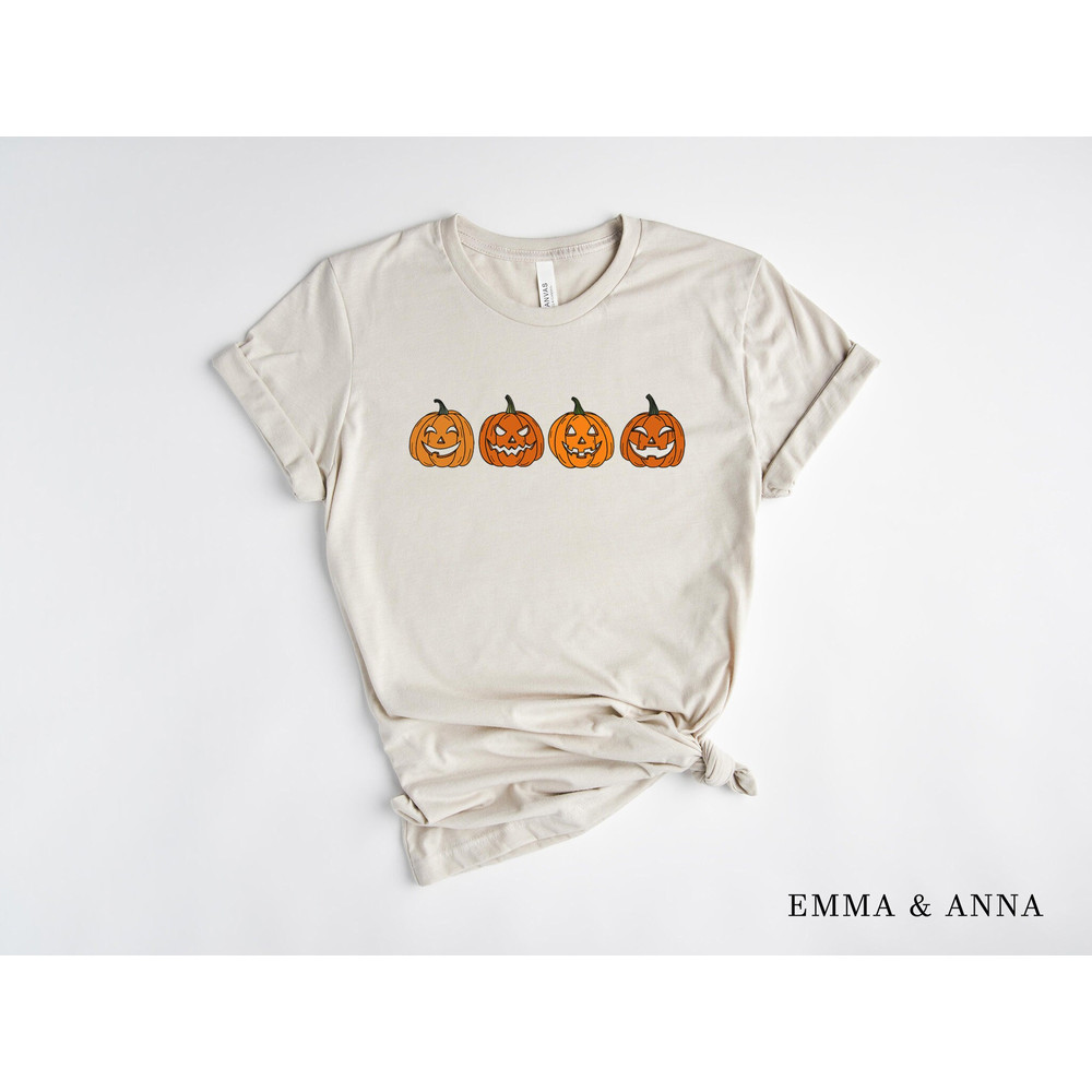Halloween Shirt, Pumpkin Shirt, Jack-o-Lantern Shirt, Halloween Graphic Tees, Spooky Season Shirt, Halloween T-Shirt, Fall Shirts for Women - 5.jpg