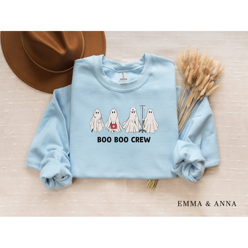 Halloween Sweatshirt, Boo Boo Crew Shirt, Halloween Nurse Shirt, Funny Halloween Shirt, Nurse Sweatshirt, Nursing Gifts, Nursing Student - 5.jpg