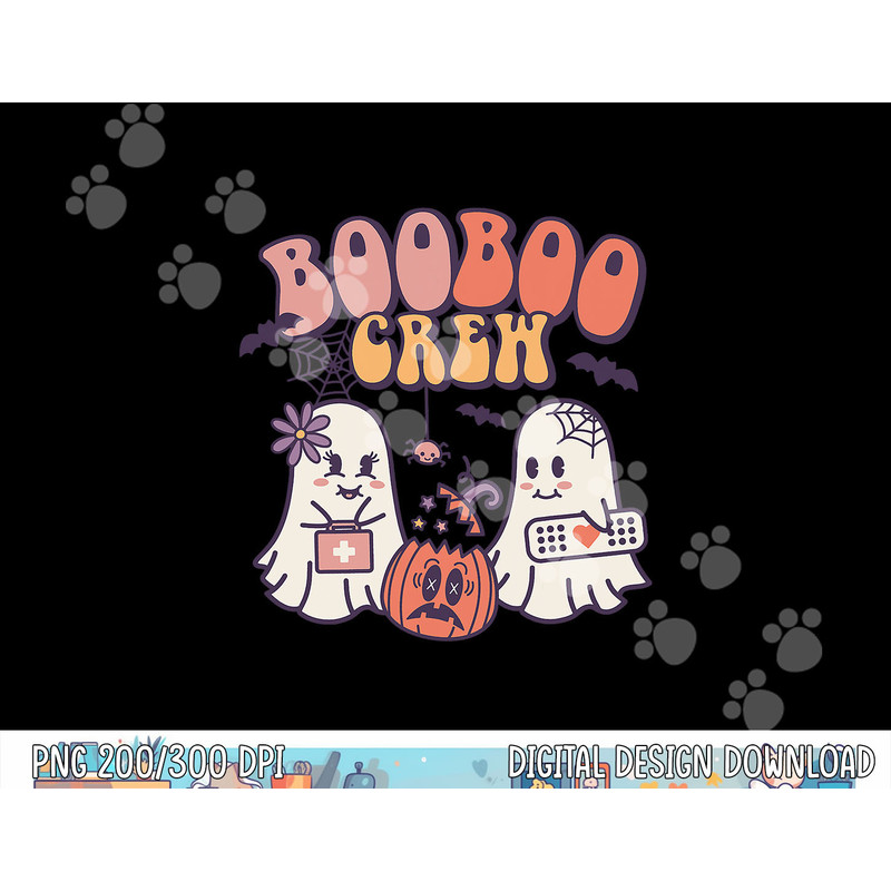 Boo Boo Crew Ghost Doctor Paramedic EMT Nurse Halloween png, sublimation copy.jpg