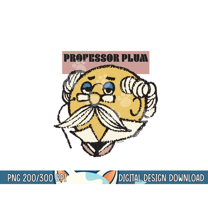 Clue Halloween Professor Plum Big Face png, sublimation copy.jpg