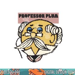 clue halloween professor plum big face png, sublimation copy