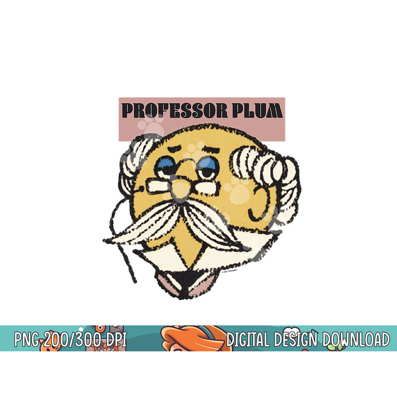 Clue Halloween Professor Plum Big Face png, sublimation copy.jpg