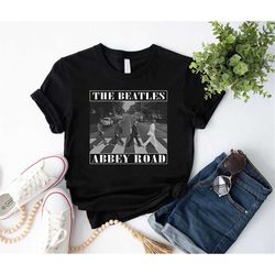 abbey road the beatles rock band t-shirt, the beatles retro style shirt, the beatles fan lovers shirt, the beatles merch
