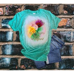 epcot festival shirt, flower and garden shirt, disney park shirt, epcot shirt, bleached shirt, graphic tee, alice in won