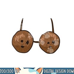 coconut summer coconuts bra funny coconut png, sublimation copy