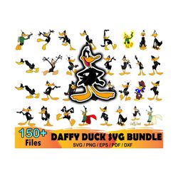 150 daffy duck svg bundle, daffy duck svg, looney tunes svg