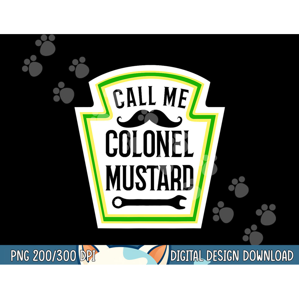 Colonel Mustard Funny Halloween Mustard Costume png, sublimation copy.jpg