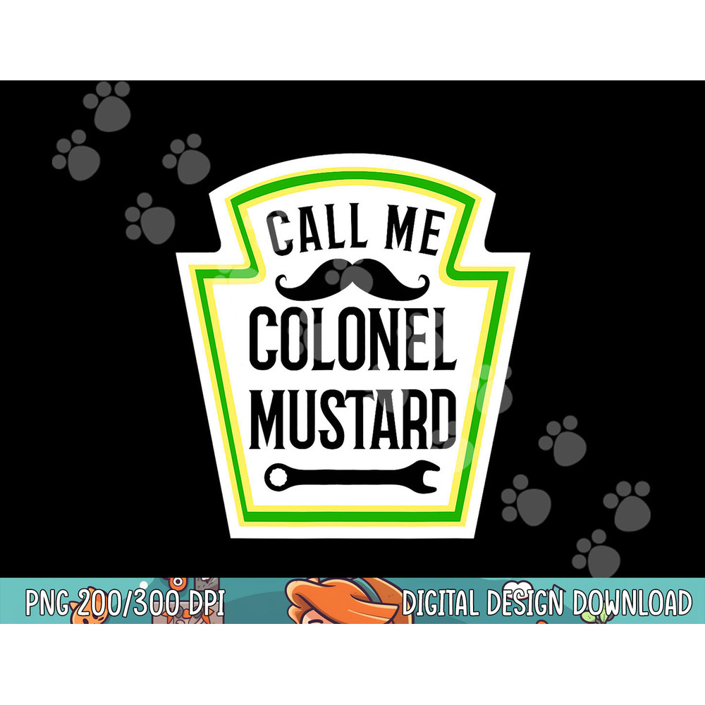 Colonel Mustard Funny Halloween Mustard Costume png, sublimation copy.jpg