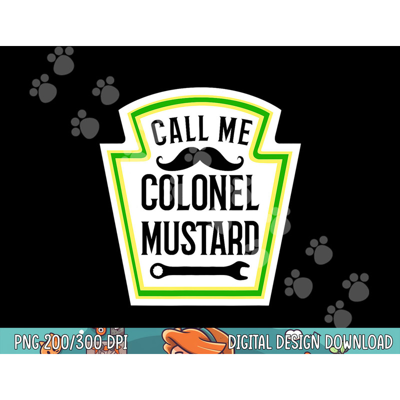 Colonel Mustard Funny Halloween Mustard Costume png, sublimation copy.jpg