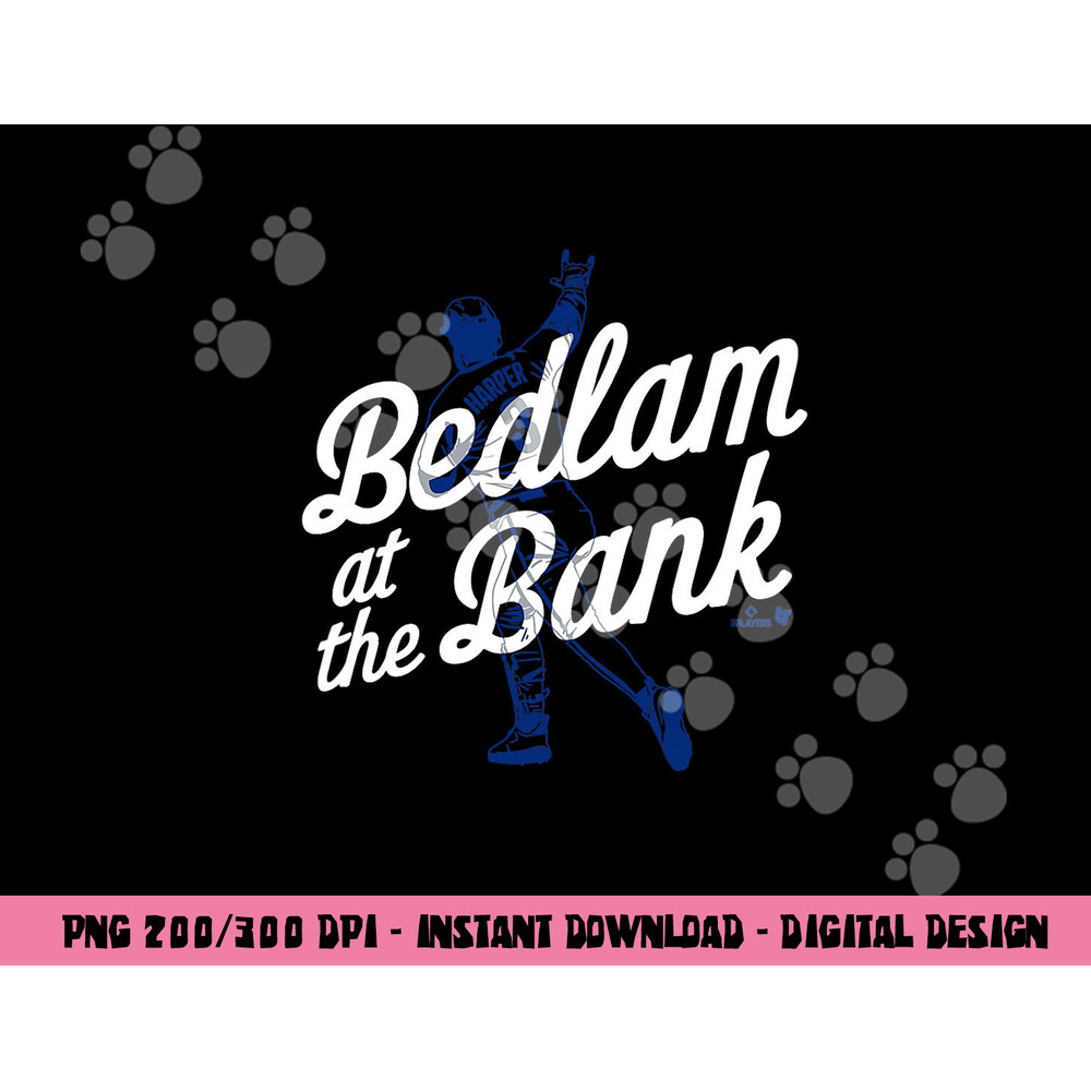 Bryce Harper - Bedlam at the Bank - Philadelphia Baseball png, sublimation copy.jpg