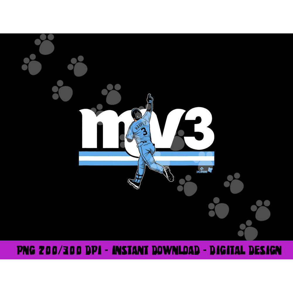 Bryce Harper - MV3 - Philadelphia Baseball png, sublimation copy.jpg