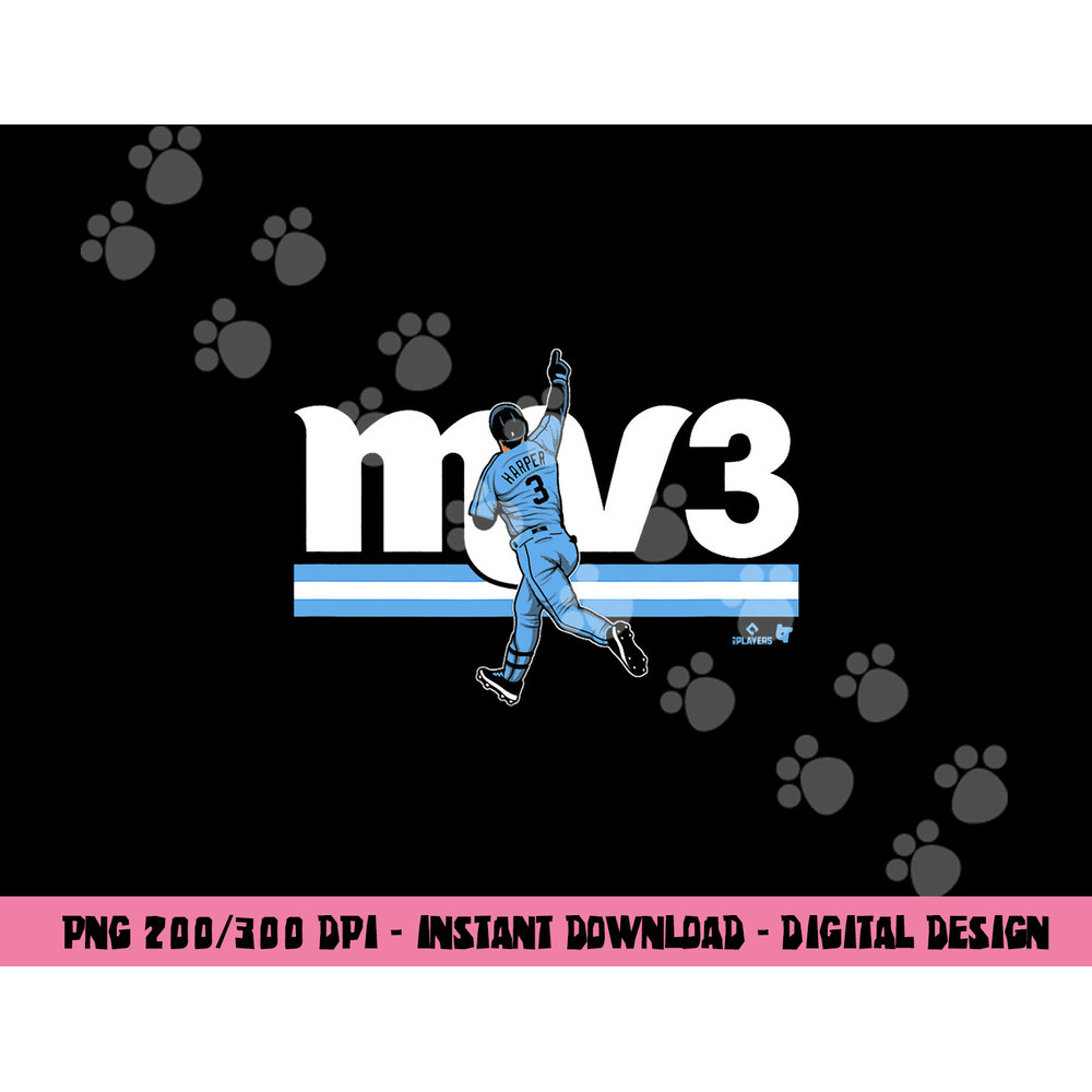 Bryce Harper - MV3 - Philadelphia Baseball png, sublimation copy.jpg