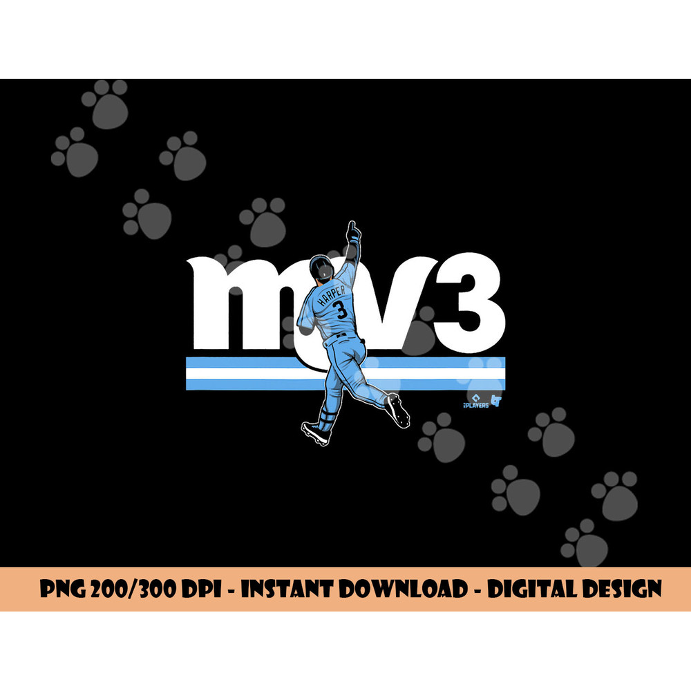 Bryce Harper - MV3 - Philadelphia Baseball png, sublimation copy.jpg