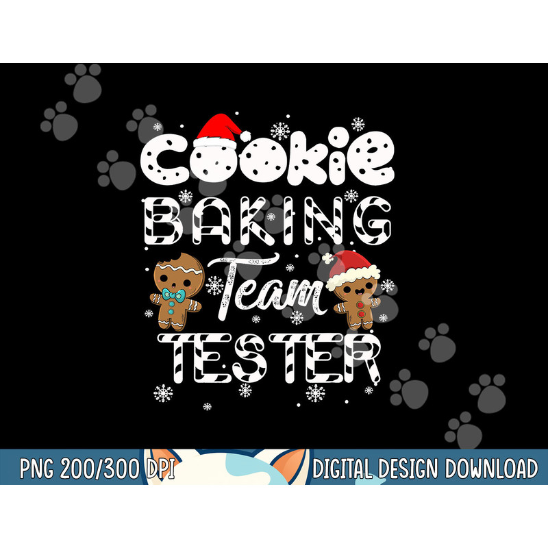 Cookie Baking Team Tester Gingerbread Christmas png,sublimation copy.jpg