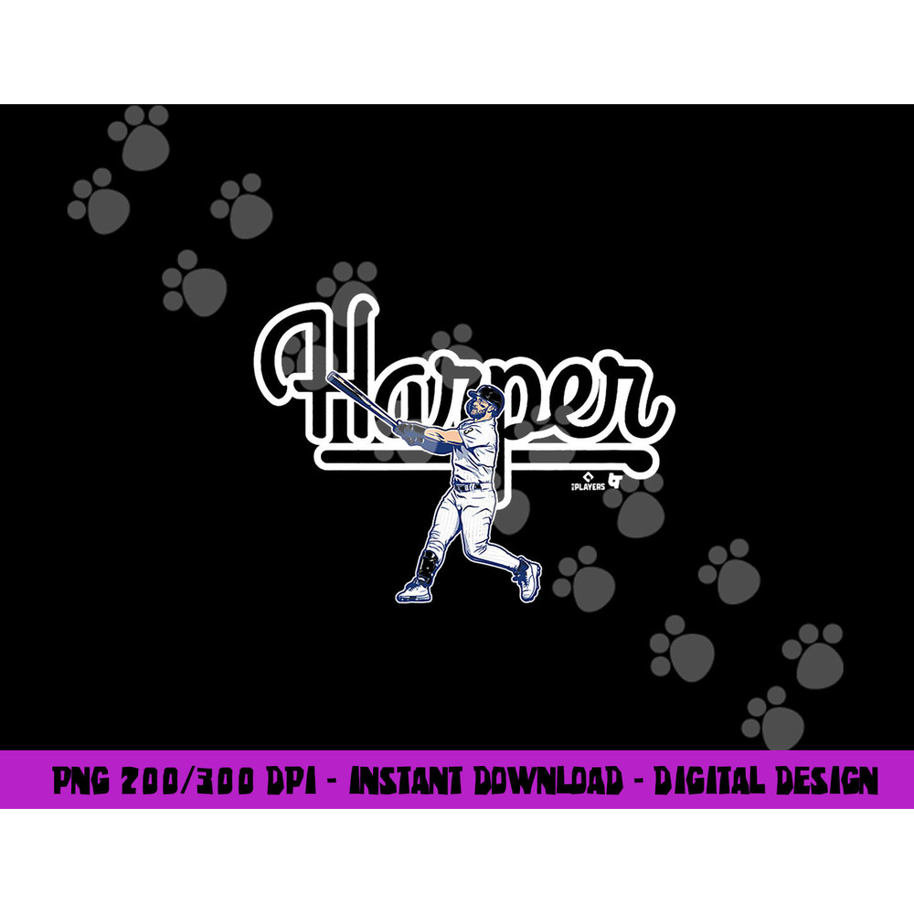 Bryce Harper - Philly Swing - Philadelphia Baseball png, sublimation copy.jpg