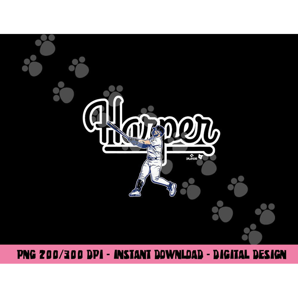 Bryce Harper - Philly Swing - Philadelphia Baseball png, sublimation copy.jpg