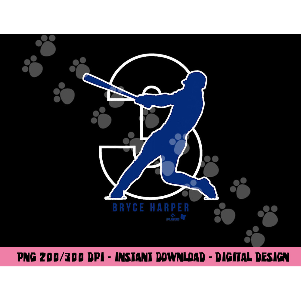 Bryce Harper 3 Philadelphia - Philadelphia Baseball png, sublimation copy.jpg