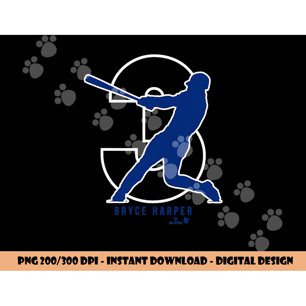 Bryce Harper 3 Philadelphia - Philadelphia Baseball png, sublimation copy.jpg