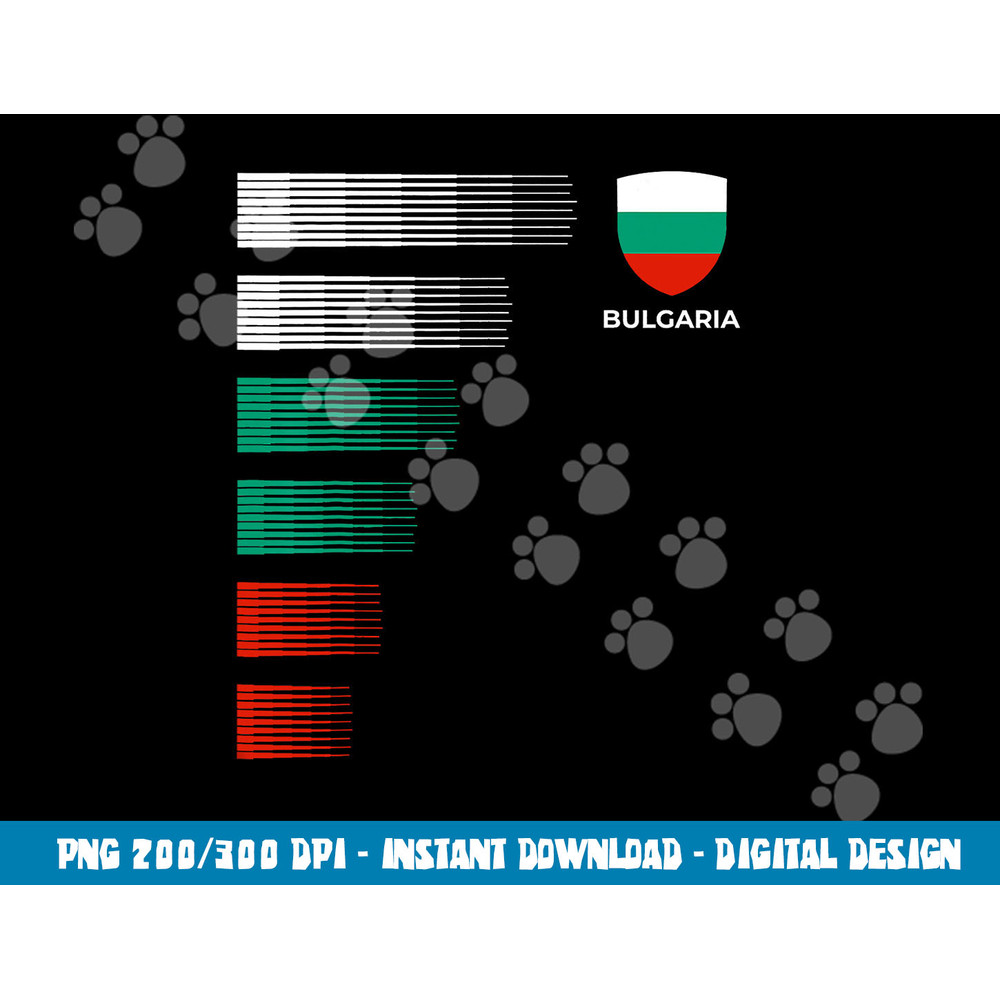 Bulgaria Flag Emblem Patriotic Bulgarian National Pride png, sublimation copy.jpg