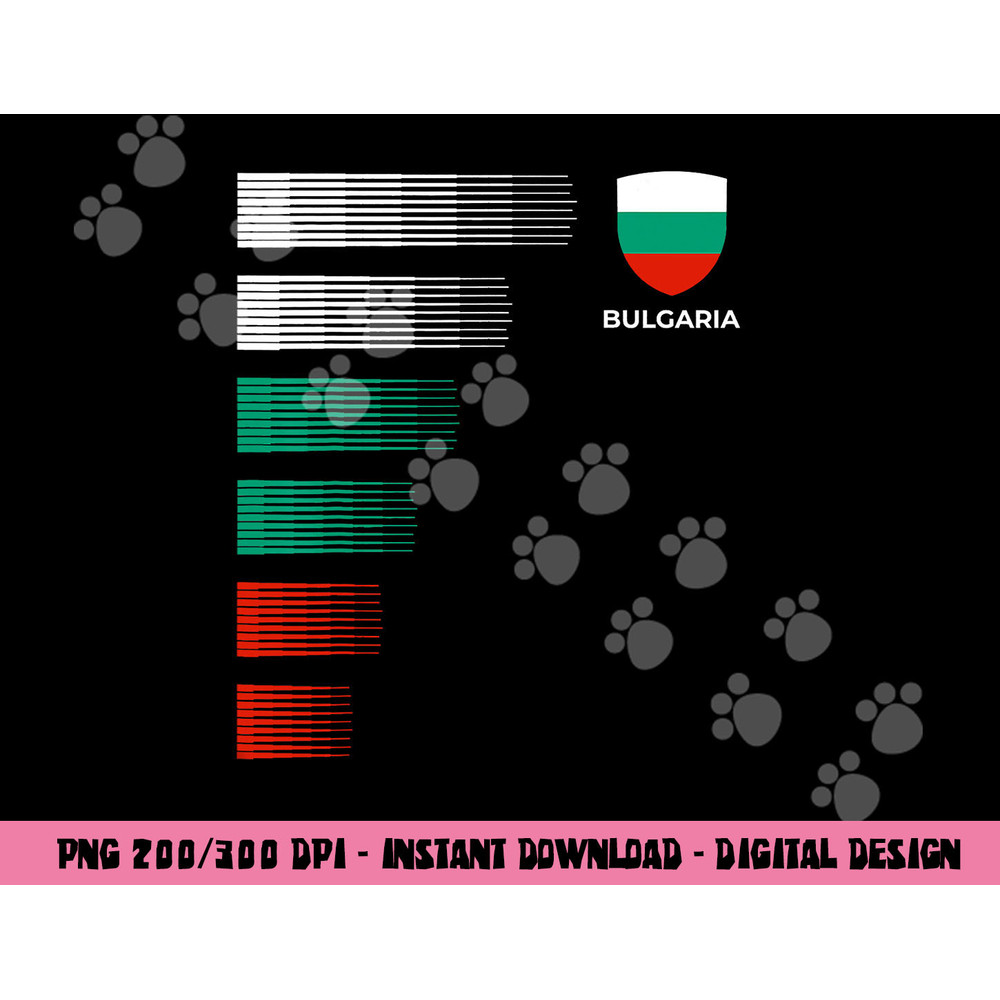 Bulgaria Flag Emblem Patriotic Bulgarian National Pride png, sublimation copy.jpg