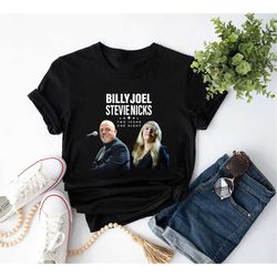 billy joel stevie nick tour tshirt, billy joel tour merch shirt, billy joel 90s retro shirt, 2023 tour shirt, billy joel