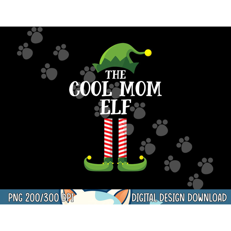 Cool Mom Elf Matching Family Group Christmas Party png,sublimation copy.jpg