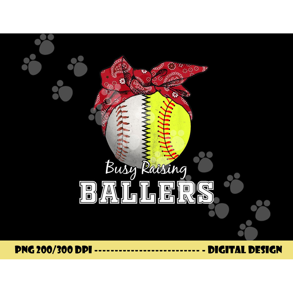 Busy Raising Ballers Softball Baseball Tee baseball mom Gift png, sublimation copy.jpg